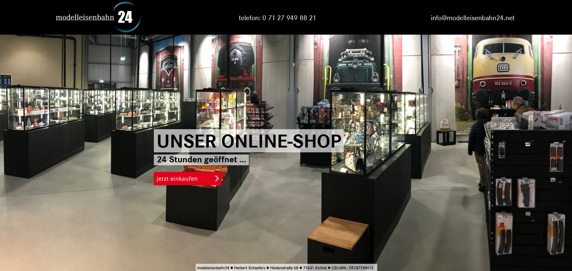 Märklin Shop for modeltreins and brass models